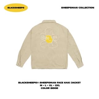 SHEEPSMAN FACE KAKI JACKET