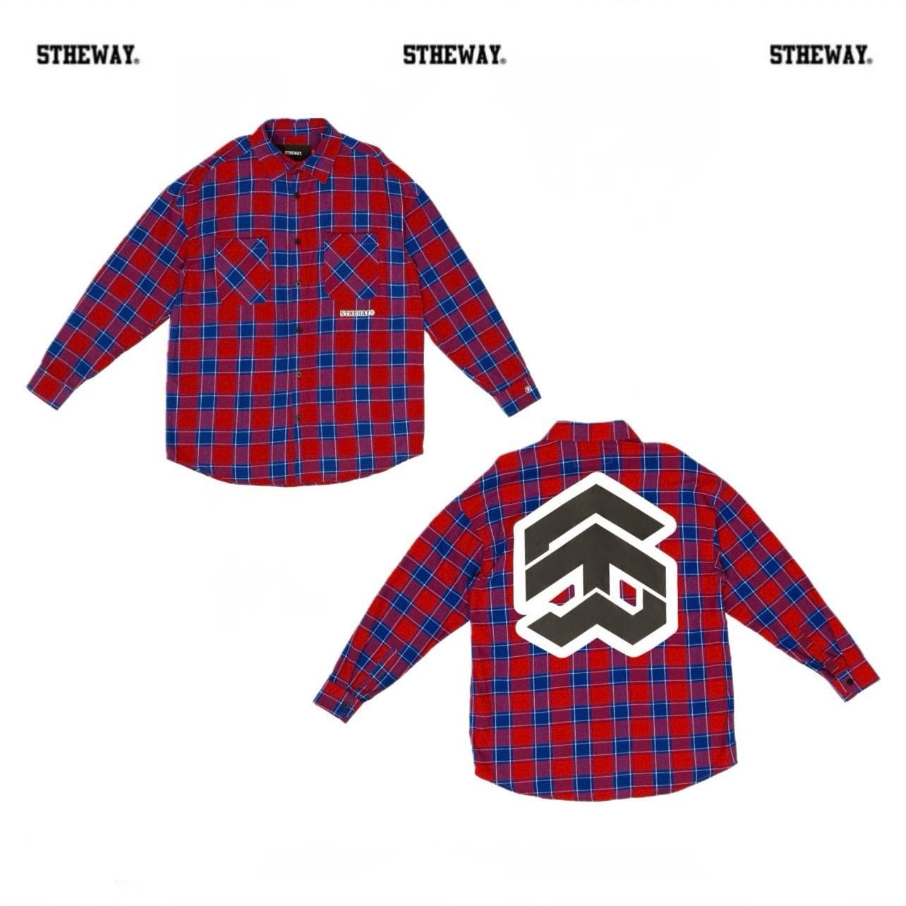 /stroke/ BIG LOGO FLANNEL SHIRT™